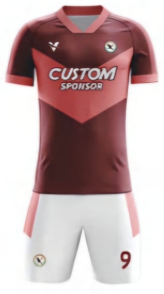 Bordeaux/Rosa Streifen