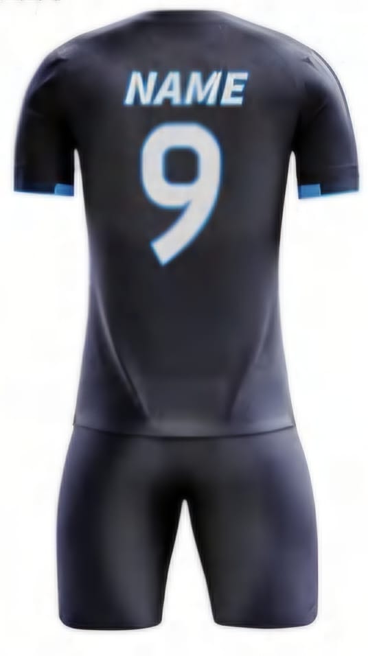 Dunkelblau Rauten Hinten