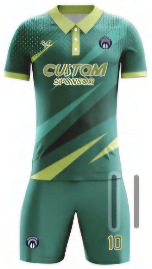 Dunkelgrün Streifen