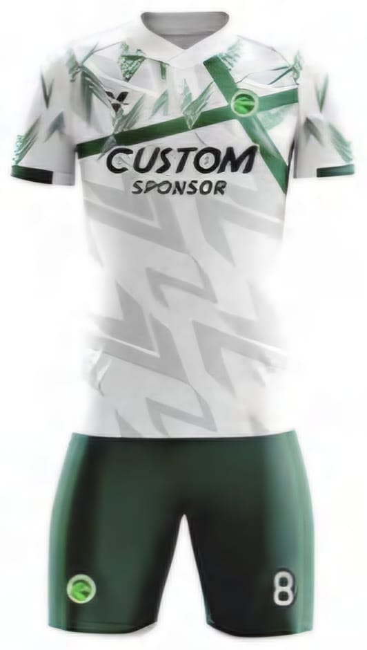 Grün/Weiß Diagonal