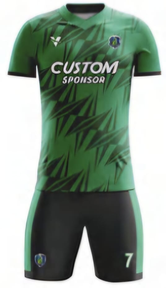 Grün Zackenstreifen