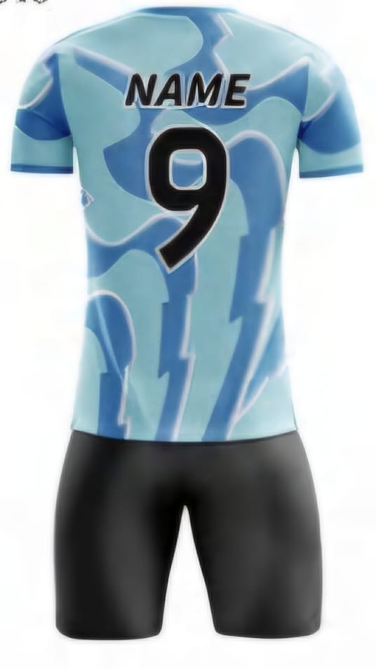 Hellblau Labyrinth Hinten