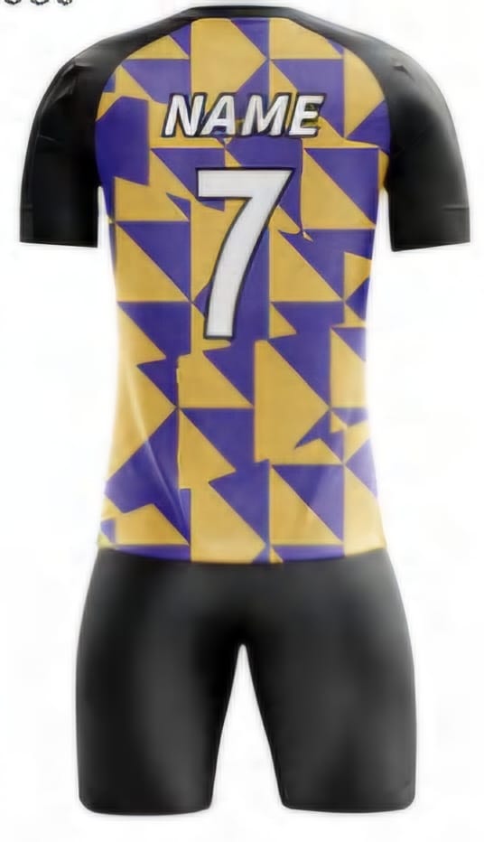 Lila Dreiecke Hinten