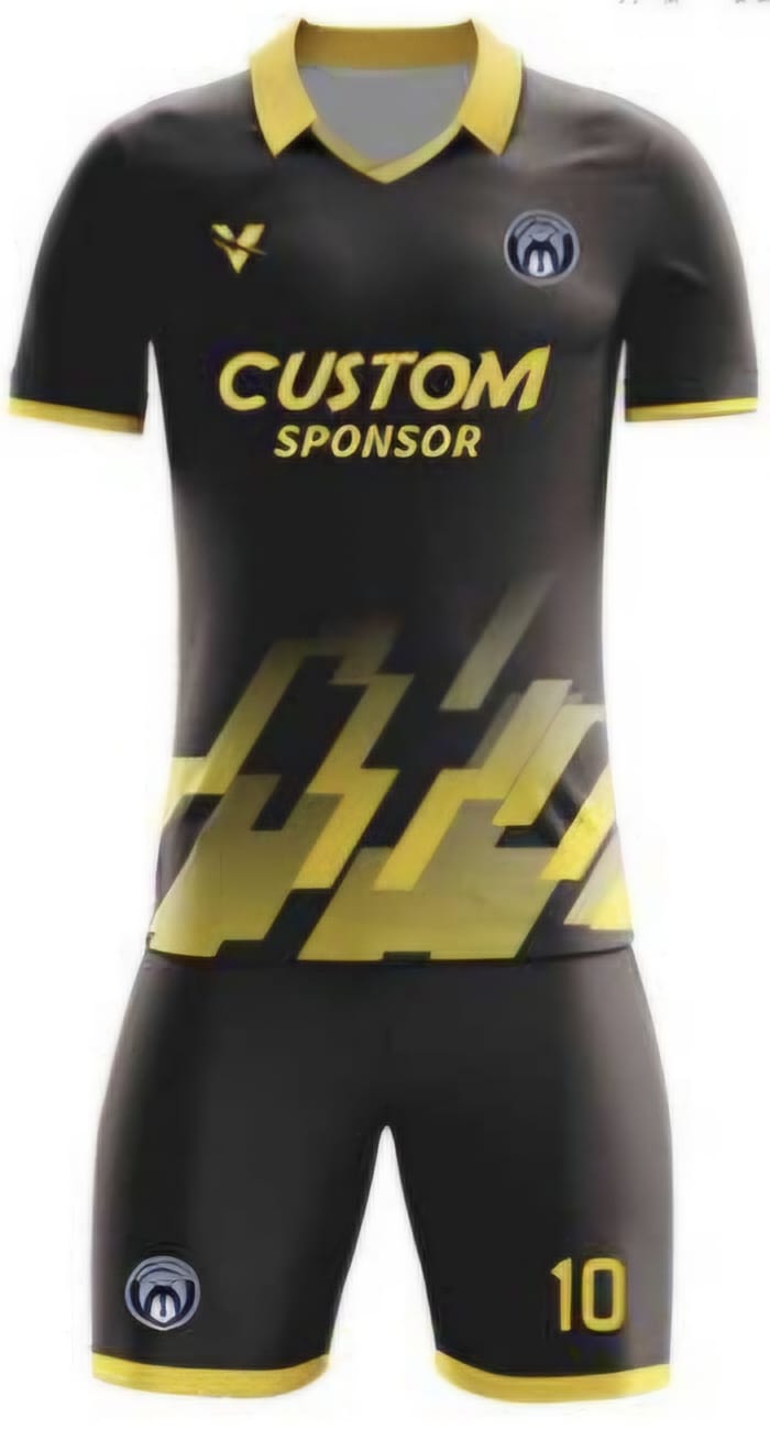 Schwarz/Gelb Einfarbig