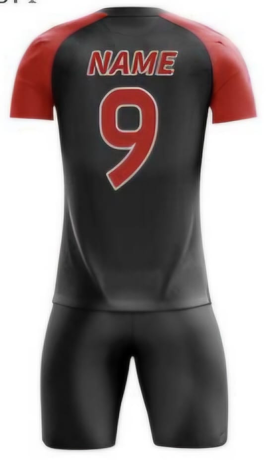 Schwarz/Rot Pfeil Hinten