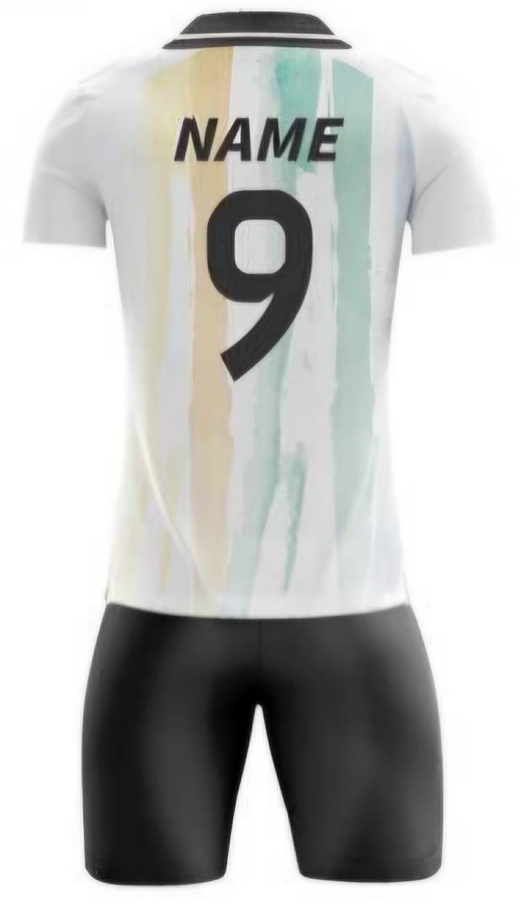 Schwarz/Weiß Wellen Hinten