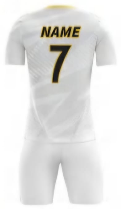 Weiß Einfarbig Hinten